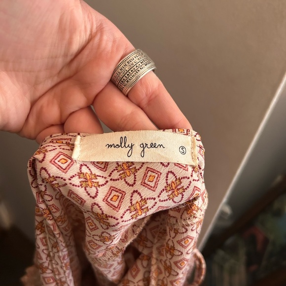 70s inspired Patterned Blouse - Picture 3 of 3